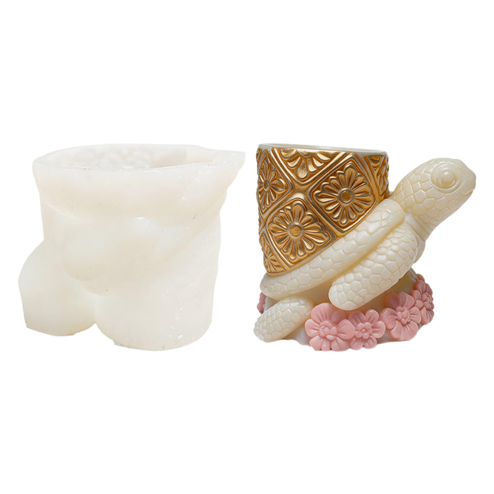 Btgghytr Marine Animal Carving Silicone Molds Cylindrical Silicone Molds for and Soap Chocolate Making Epoxy Resin Cheloniidae Cast