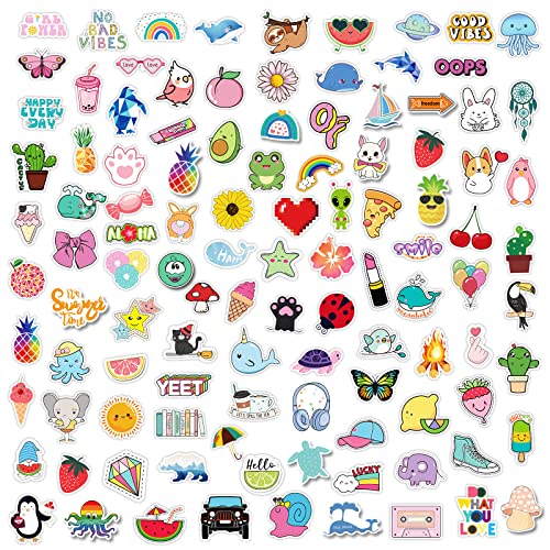 600 Pcs Cute Stickers For Kids,Waterproof Water Bottle Stickers For Kids Boys Girls,Kawaii Stickers For Laptop Hydroflask Skateboard Computer Phone #TOP6