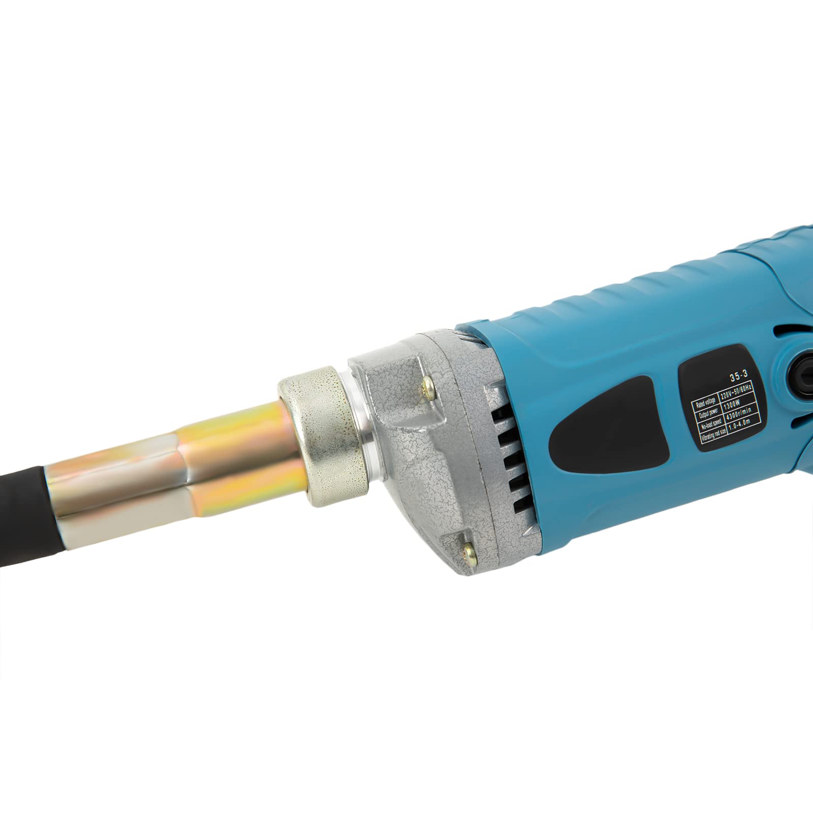 Vibratore elettrico per calcestruzzo, vibratore per calcestruzzo, dotato di un tubo lungo 1,5 metri, 4300 giri/min, adatto per cantieri, lavori stradali e costruzione di ponti