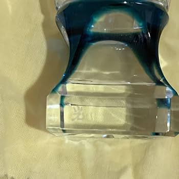 Amazon.co.jp: 超 阪本光男 薩摩切子 八角 籠目 高杯 盃 グラス