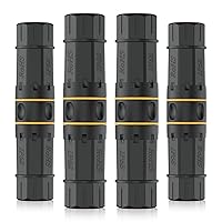 Vista 8 de iwillink Acoplador RJ45 impermeable Cat6, acoplador Ethernet impermeable hembra a hembra, conector de cable LAN para exteriores IP68 Ethernet