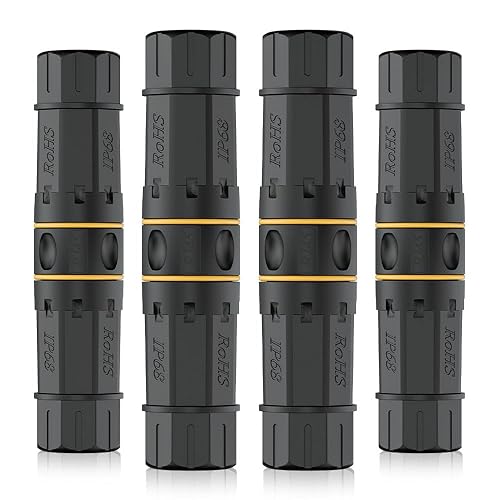 Vista 15 de iwillink Acoplador RJ45 impermeable, acoplador Ethernet impermeable blindado hembra a hembra, conector de cable LAN para exteriores IP68 Ethernet