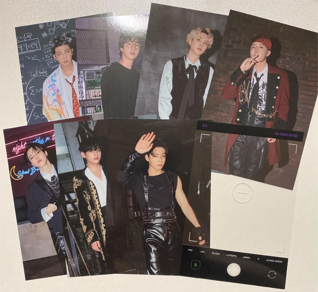 Amazon.co.jp: bts season greeting 2022 postcard set : Office Products