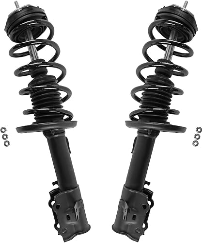 Miniatura 363 de Detroit Axle - Amortiguadores RWD para Chrysler 300 Dodge Magnum 06-10 Charger 05-10, 2006 2007 2008 2009 2010 Completo 2 puntales delanteros con