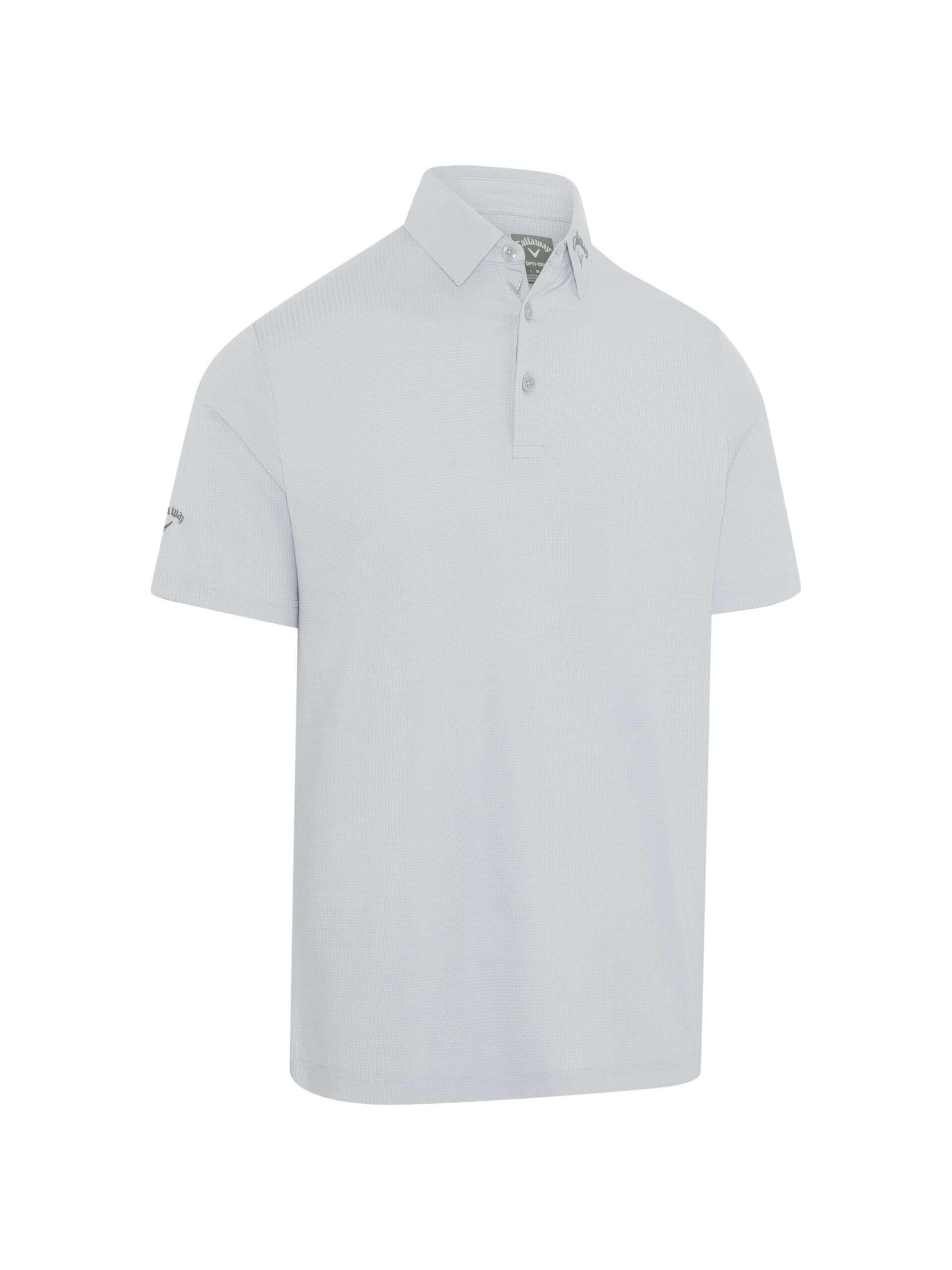 Callaway Apparel Mens Emea Ventilated C Polo Shirt, Gray Dawn, XXL EU