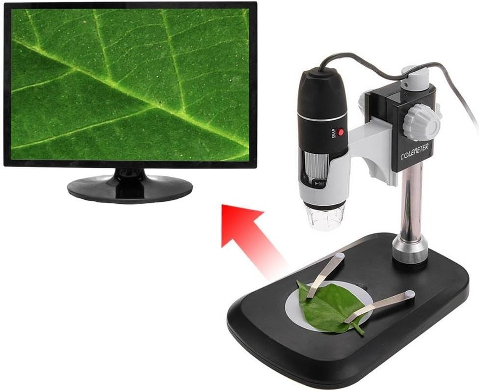 NEW USB 2.0 Handheld Digital Microscope 2MP 500X 8-LED Zoom USB Digital Magnifier Endoscope Video Camera with Stand for WIN XP/VISTA/WIN 7 32-bit and 64-bit etc