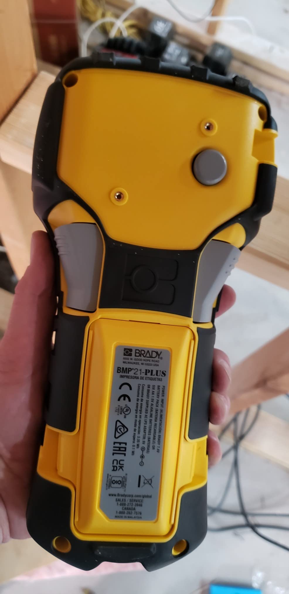 20/mo Finance Brady M210 Portable Label Printer with Rubber Bumpers