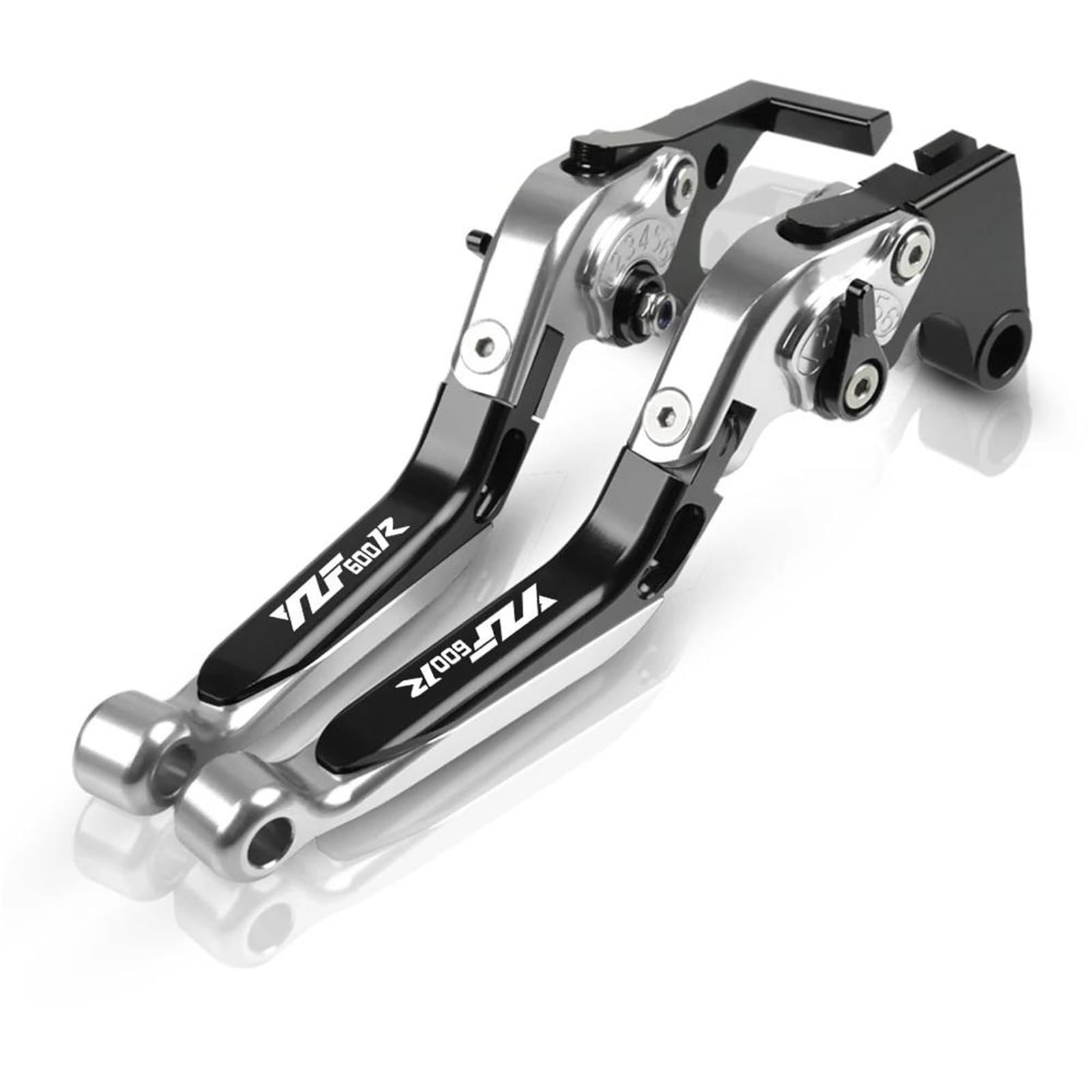 Cwziwoyji F It Or Yamaha Yzf600 R 1997-2008 Motorcycle Accessories Adjustable Brake Clutch Levers Handlebar Grips(F)