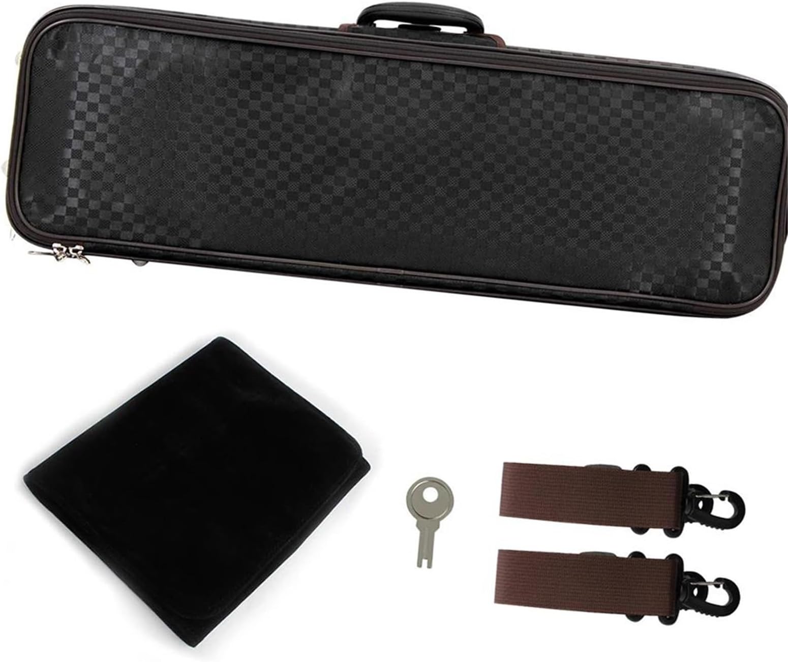 4/4 Violin Storage Case Box Black Portable Canvas Gig Bag Violin Fiddle Accessories Musical Instrument Bag
