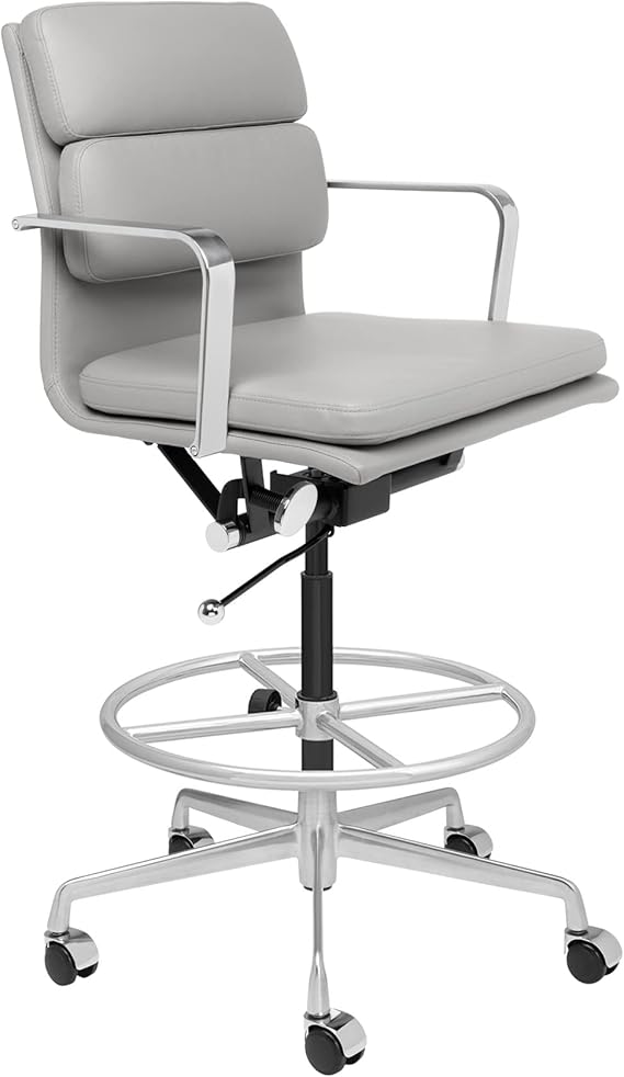 Laura Davidson Furniture SOHO II Padded Drafting Chair for Standing Desks