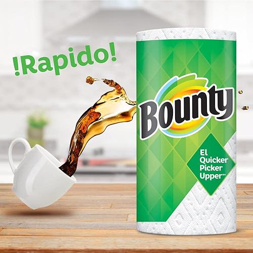 Miniatura 101 de Bounty Select-A-Size - Toallas de papel, blanco, 8 rollos dobles Plus = 20 rollos regulares