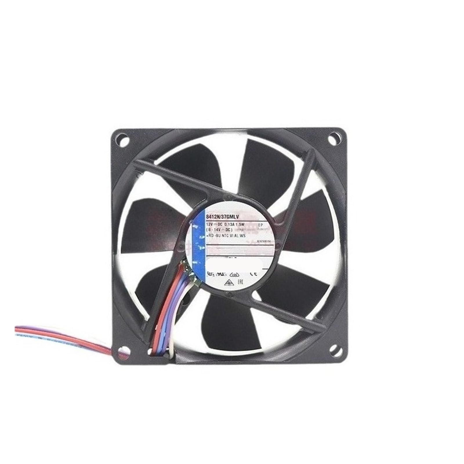 JEYPINDII 8412N/37GMLV Fan 12V 0.13A Cabinet Cooling Fan