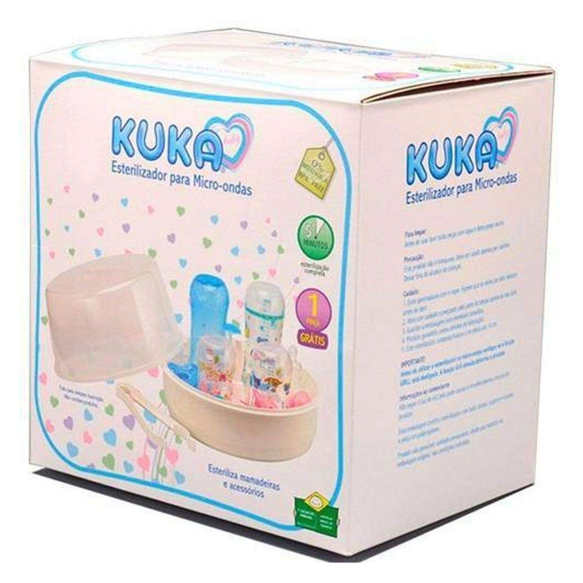 Kuka Esterilizador de Mamadeiras para Micro-ondas