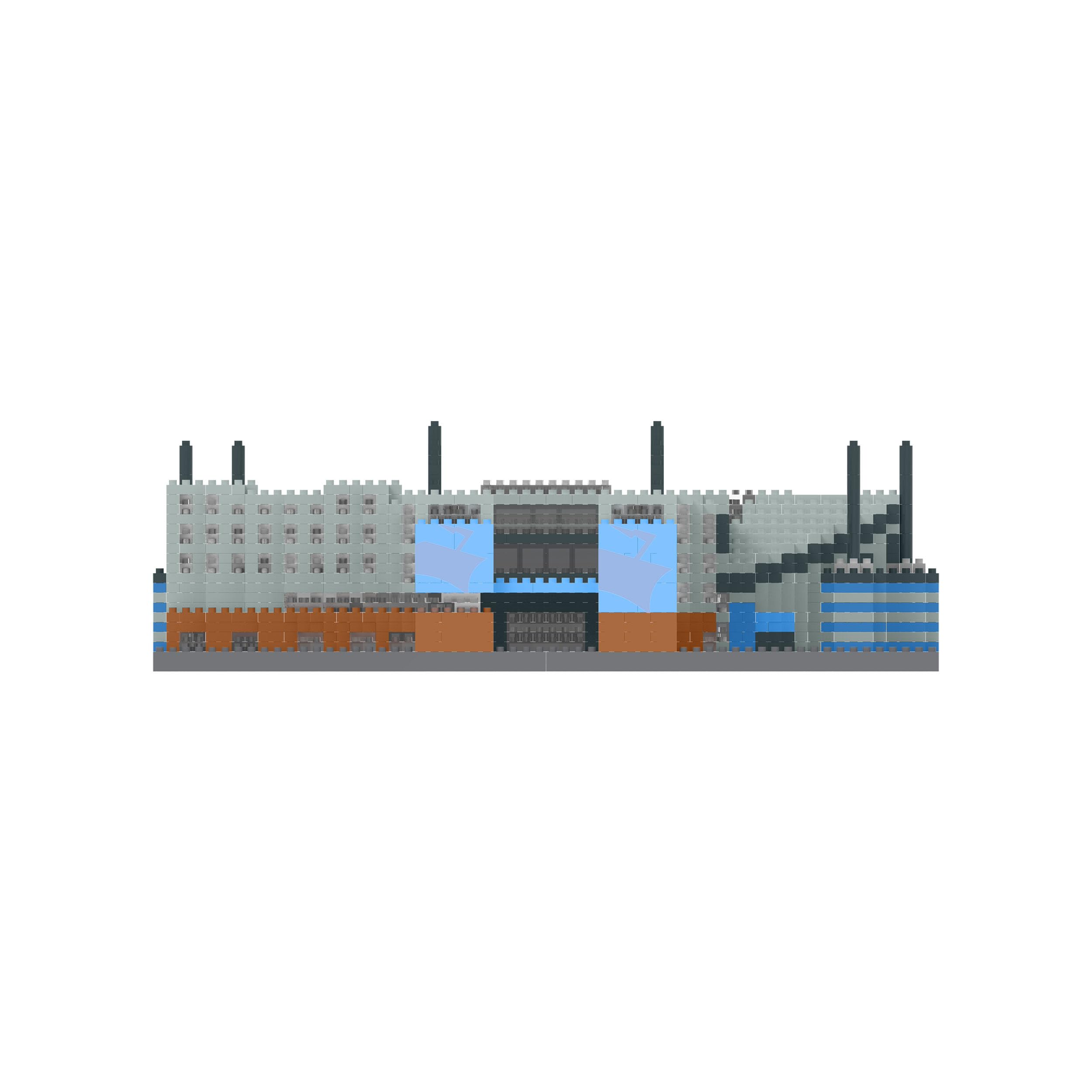 FOCO Produit sous Licence Officielle Manchester City FC Etihad BRXLZ Stade 3D Briques Jouet de Construction Modèle