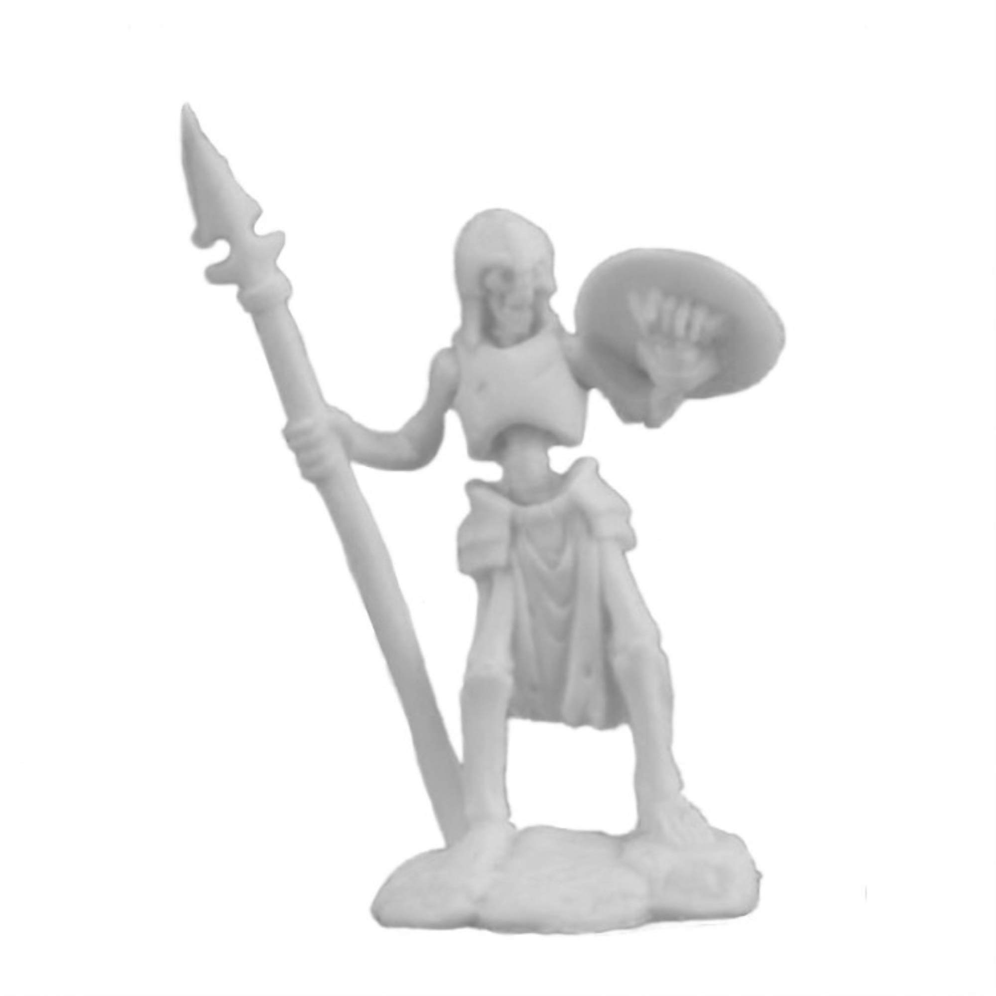 Bones Skeleton Guardian Spearman (3) Miniature