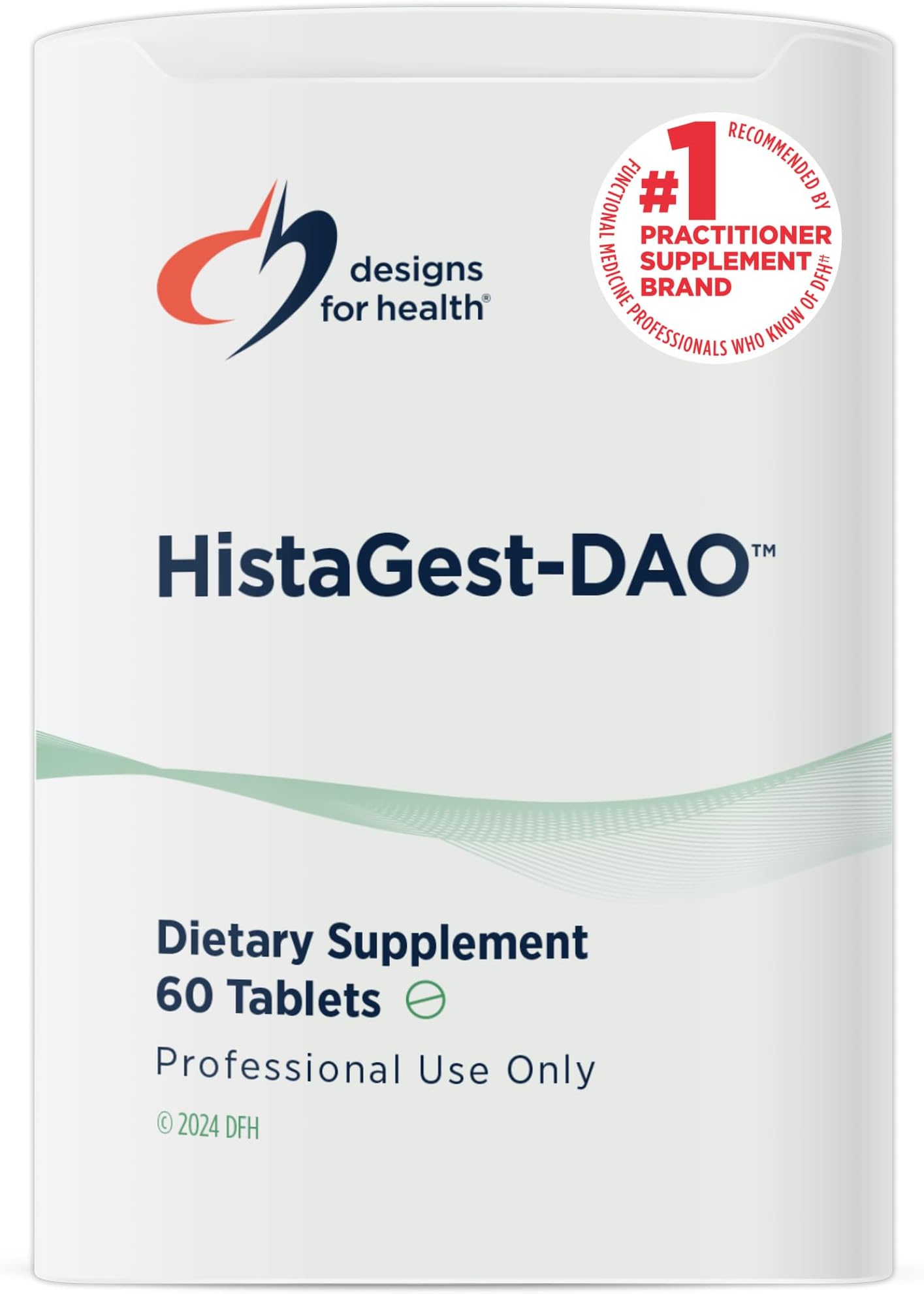 Designs for Health HistaGest-DAO - Diamine Oxidase DAO Enzyme to Support Digestion of Histamine-Containing Foods - 20,000 HDU DAO Diamine Oxidase Enzymes (60 Gastro-Resistant Tablets)