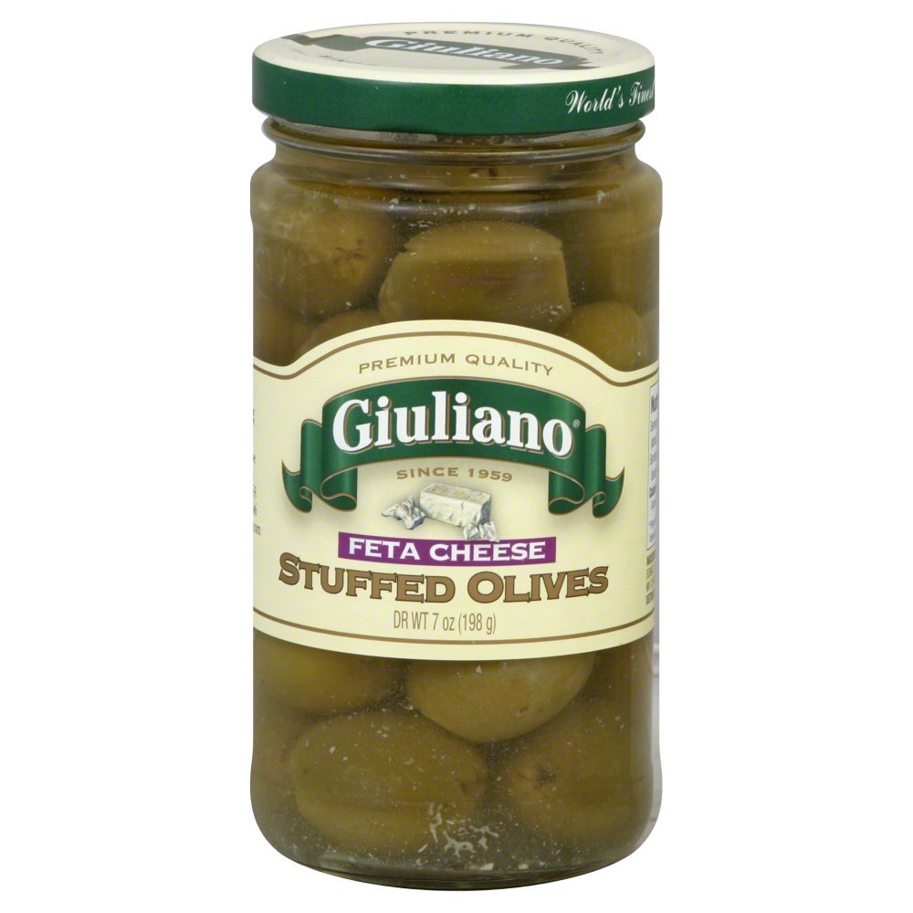 Giuliano Feta Cheese Stuffed Olives - 7 oz