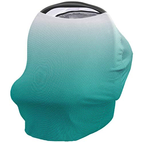 Car Seat Canopy Nursy Cover, Summer Style Green Circular