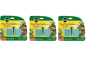 Miracle-Gro Indoor Plant Food, 48 Spikes (3-Pack)