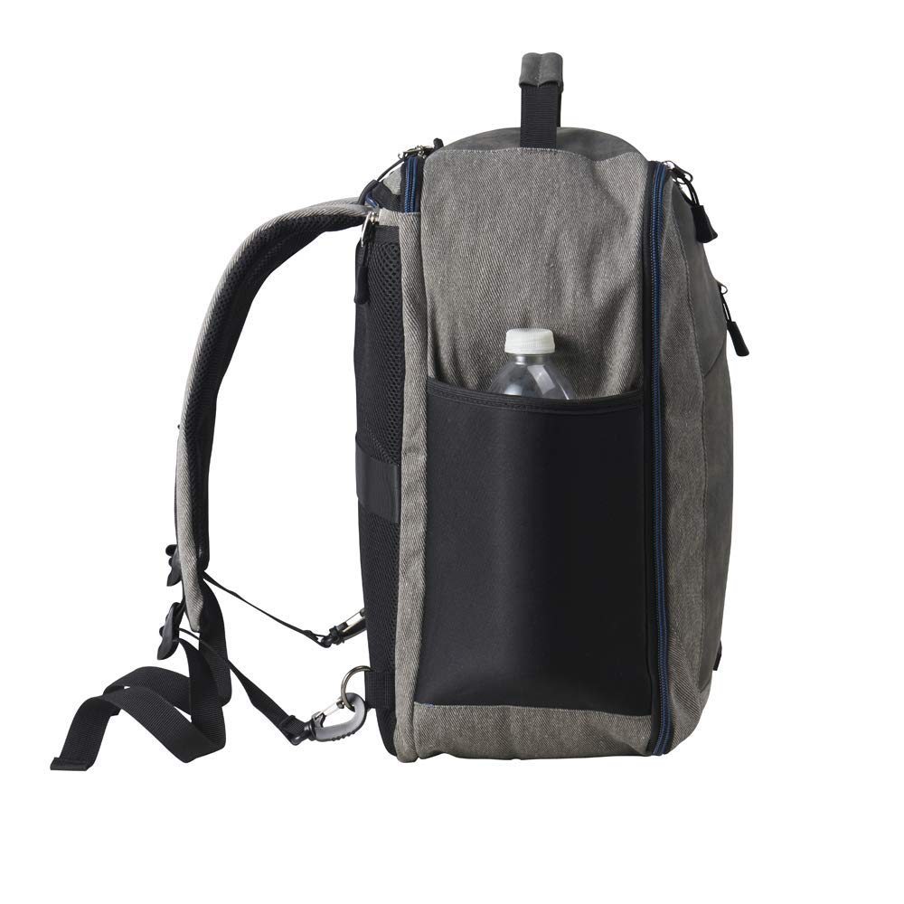 Cabin Max Manhattan Stowaway abschließbarer Backpack mit Organisationsfach und nützlichem Tablet Fach