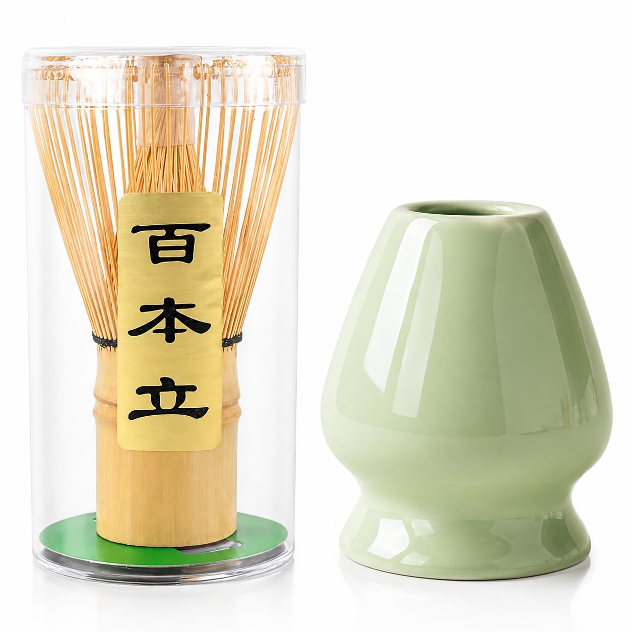 Amazon｜【在庫処分】冴葉亭 茶筅 2点セット 百本立・茶筅直し（くせ
