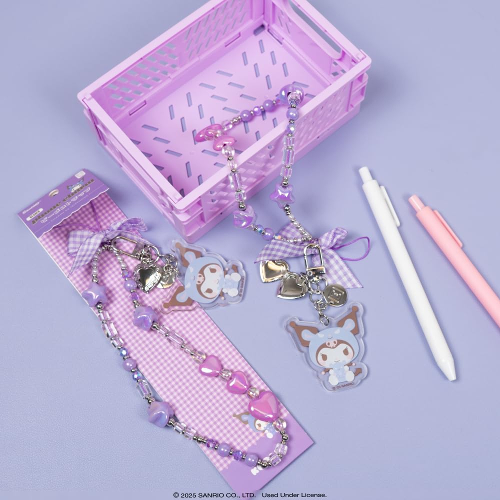 iFace Sanrio Cosplay Beaded Wristlet Universal Charm Strap - Wrist Strap for Cell Phone Camera Keys Earbuds - 3