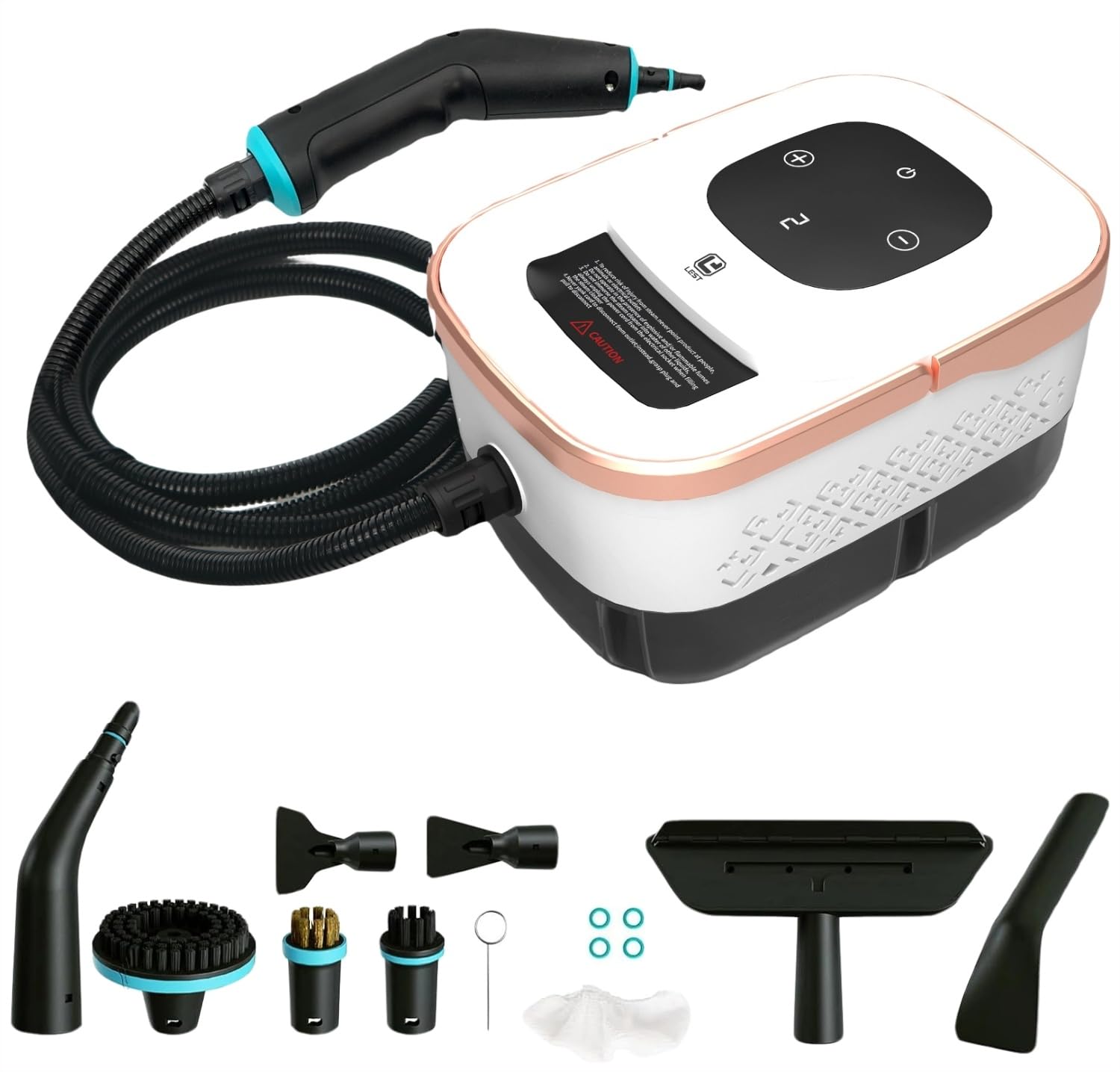 Nettoyeurs Vapeur éLectriques, Portable Nettoyeur Vapeur Pour Canapé Vitre Maison Nettoyeur Vaporisateur Appareil Vapeur a Main, 6 Niveaux,1500w