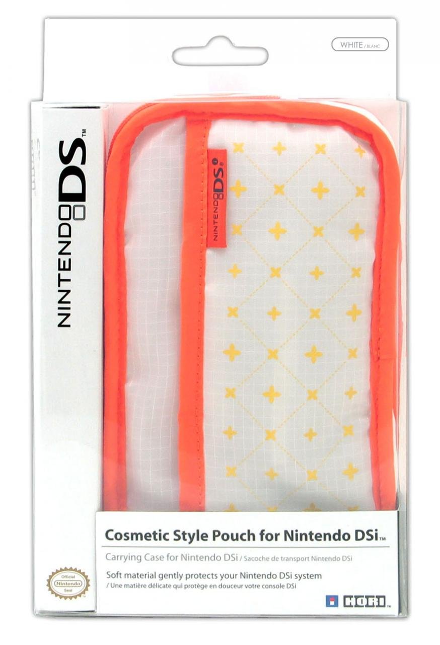 DSi Cosmetic Style Pouch - White