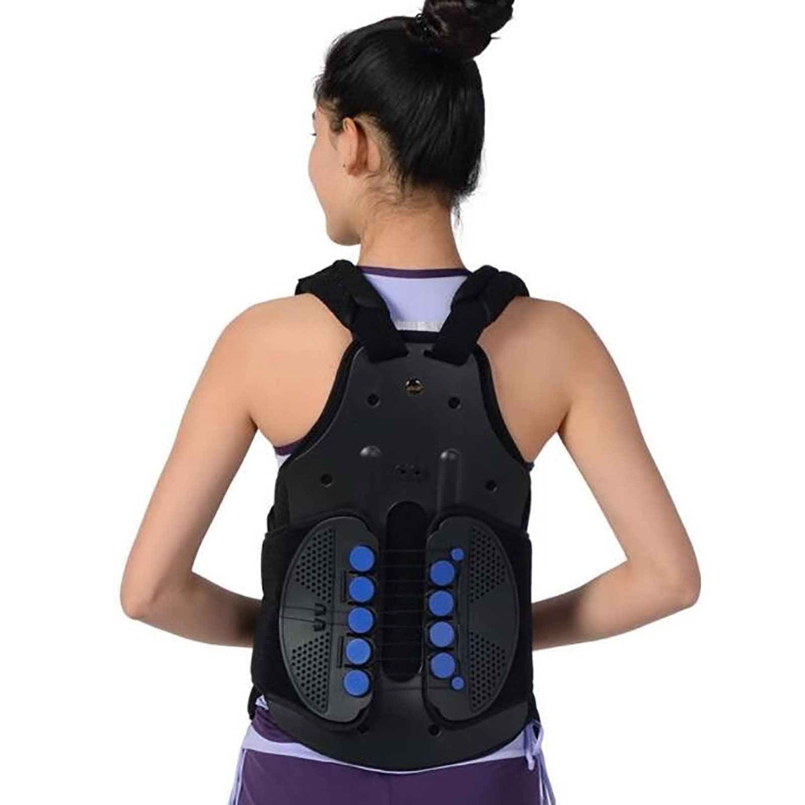 Soporte para la Periostitis Tibial, Soporte de fijación del pie, Protector Ajustable para fracturas y esguinces de Tobillo, Tejido Suave, cómodo y Transpirable, fácil de Usar, pa