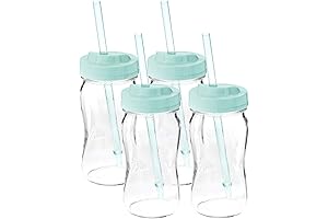 Sip and Straw Spiral Nesting Mason Jars