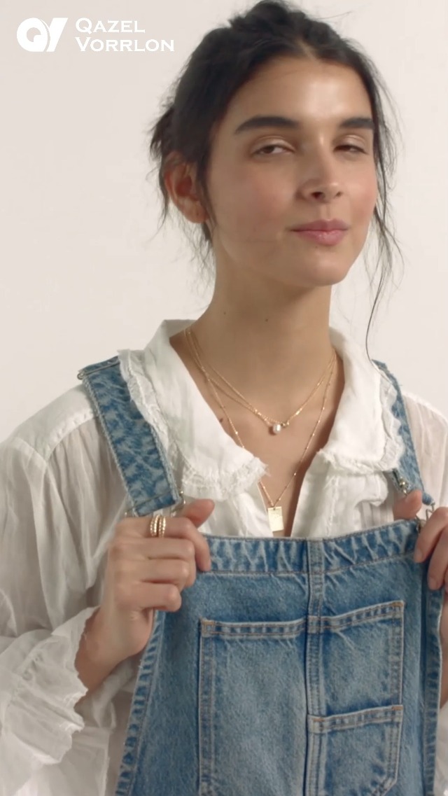 Amazon.com: Qazel Vorrlon Denim Overalls for Women Barrel Wide Leg