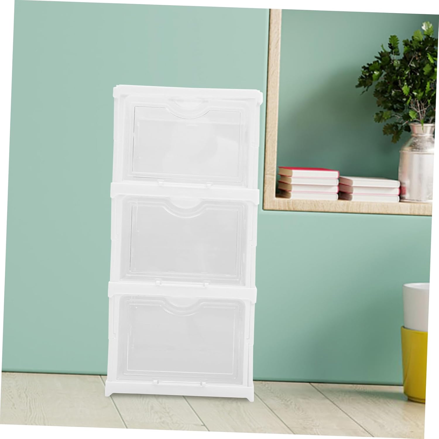 under Bed Shoe Storage Box Organizer Bins Stackable Storage Organizer Box Shoe Rack for Closet