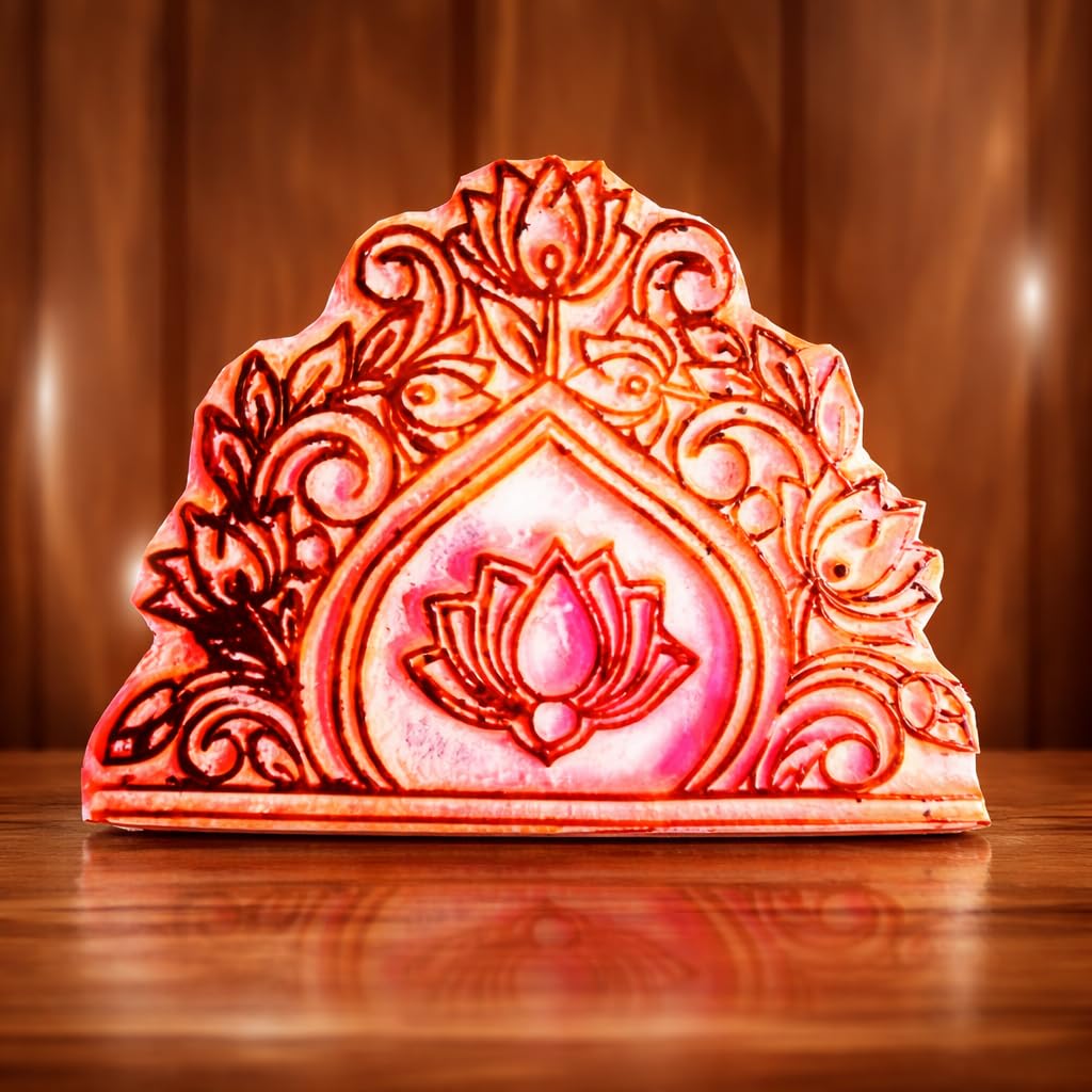 LIPIKA Mehandi Lotus Flower Henna Designs Figure Stencil Tools for Your Beautiful Moments. (1 Piece : Size: 3 X 3 Inch)-image-3