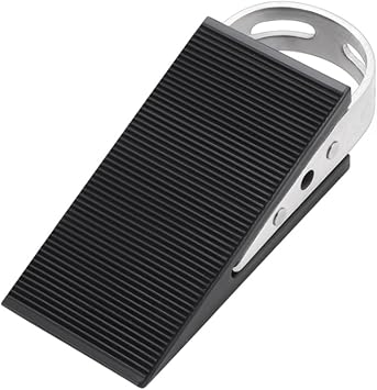 STAYFour Rubber Door Stopper, Entrance Door Stopper, Fireproof Door, Indoor, Office, Entrance, Door Stopper, Anti-Slip, Rubber Sole, Strong Fixation