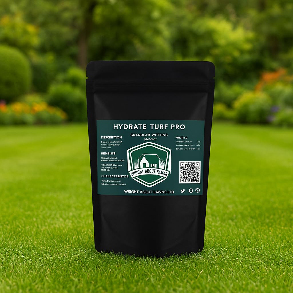 Wright About Lawns Hydrate Turf Pro Granular Wetting Agent, 2.55 kg, All Grass Types, 3 Month Residual (190M2)