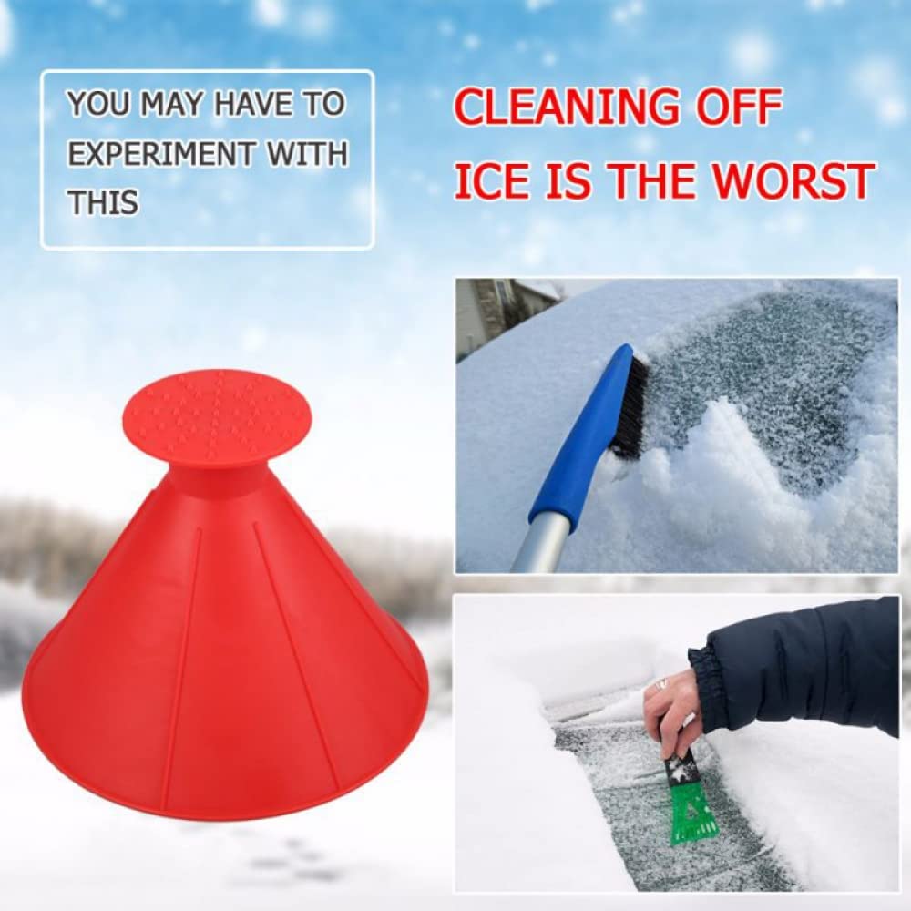 Auto Magic Snow Remover Eiskratzer Fenster Windschutzscheibe Öltrichter Schaufel Fensterkratzer Enteisungskegel Eiskratzer Schneeschaufel