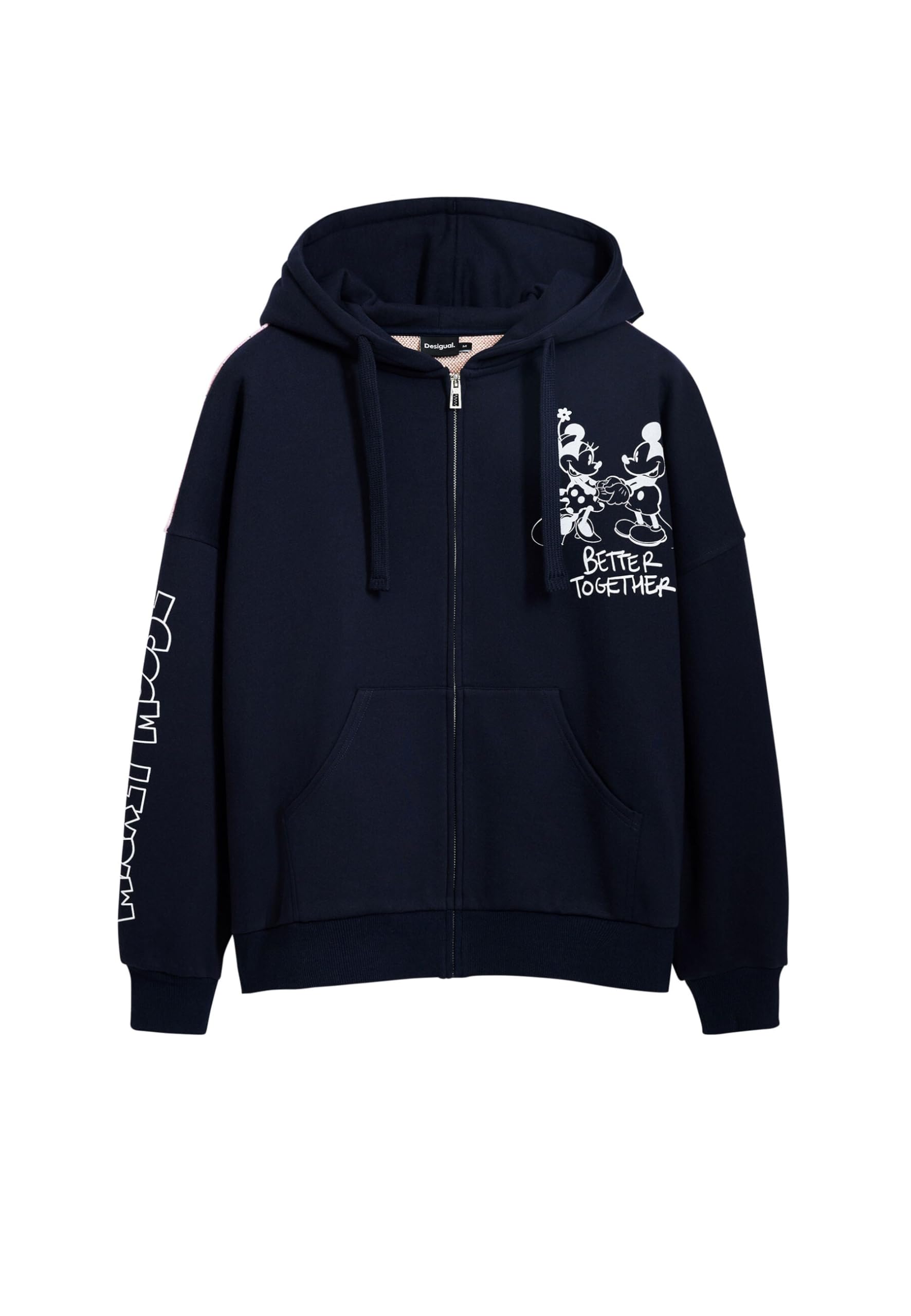 Desigual SWEAT_BETTER TOGETHER_MICK, 5000 NAVY, M