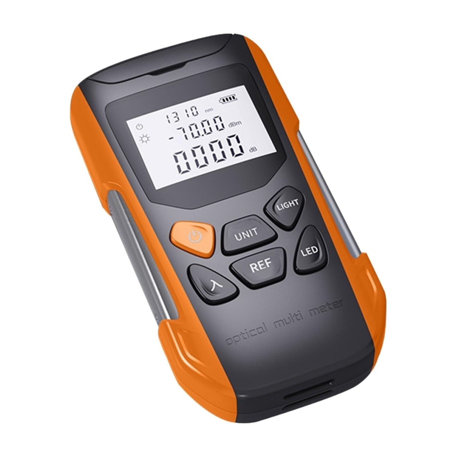 Network Cable Tester, 4 in 1 Optical Power Meter -70 to 6dBm Red Light Network Cable Test, Lighting Optical Fiber Tester Optic Tester Tools, for Network Testing