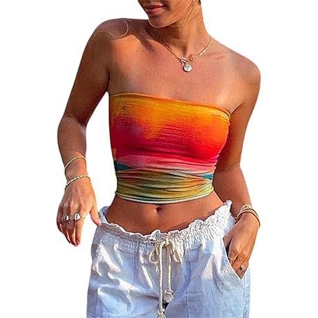 Wear the Vibes Tie Dye Tube Top