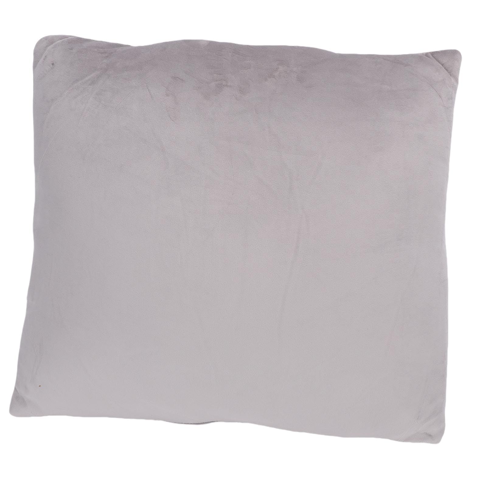 RiToEasysports Cuscino Riscaldato, Cuscino Riscaldante Elettrico in Morbido Velluto con 3 Impostazioni di Temperatura per il Calore del Collo Lombare della Mano Addominale Durante i Viaggi in (GREY)