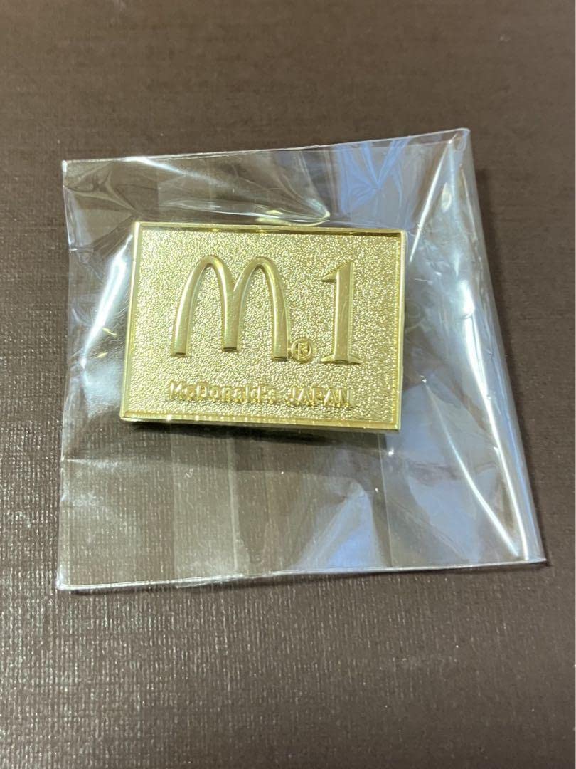 未使用 マクドナルド　非売品 ピンバッジ 4個セット m1 m3 m5　m10 未使用 マクドナルド 非売品 ピンバッジ 4個セット m1 m3 m5 m10