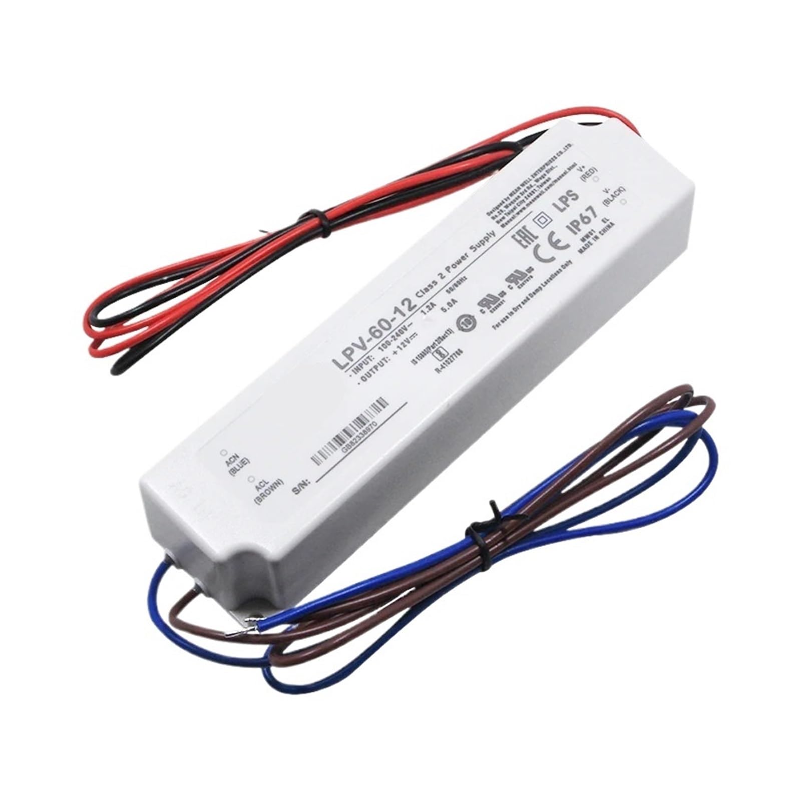JNURGWLYH LPV-60W 100W 150W 5V 12V 15V 24V 36V 48V 20W 35W Single Output Power Supply(36v)