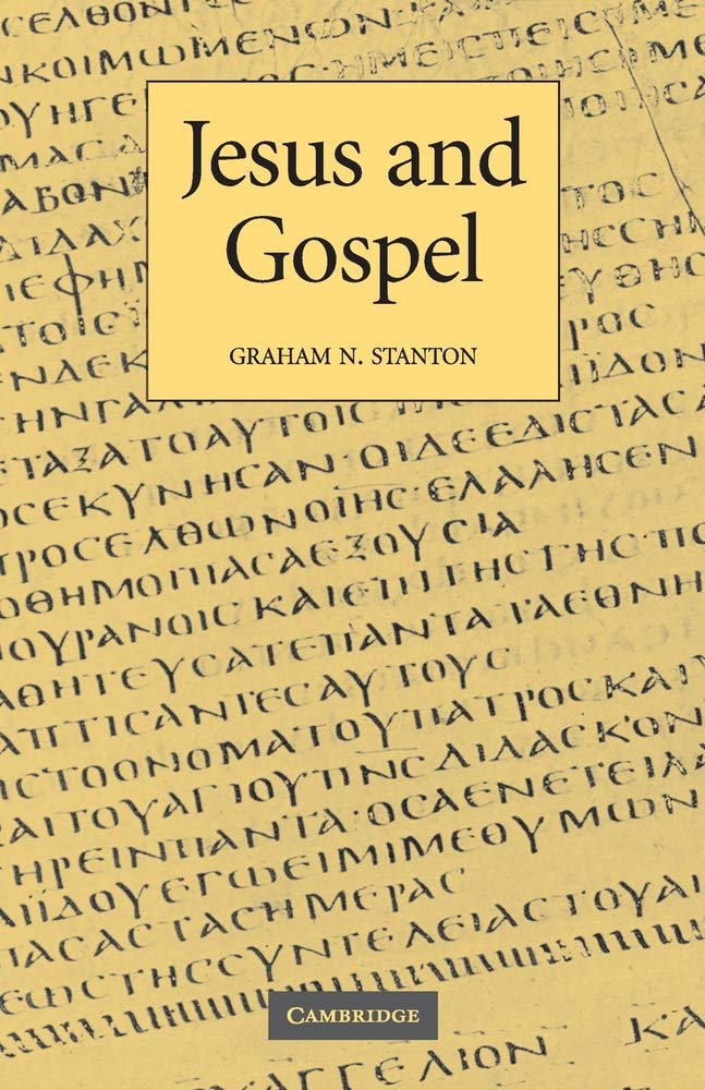Jesus and Gospel by Stanton, N.  New 9780521008020 Fast Free Shipping<-
