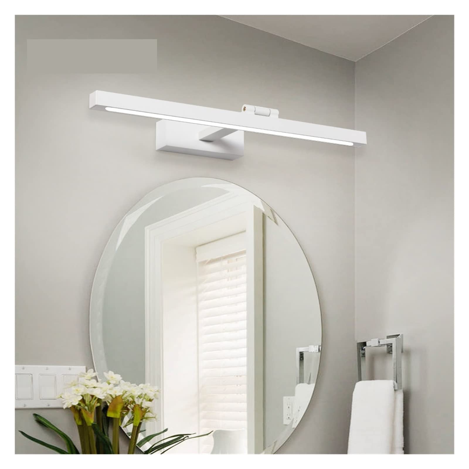 Światło obrazu z pilotem Nowoczesna lampa ścienna Led wewnętrzna do pokoju sypialnia obok salonu łazienka Led kinkiet Nordic Picture Light kinkiet Bezprzewodowe oświetlenie LED do malowania w pomie (