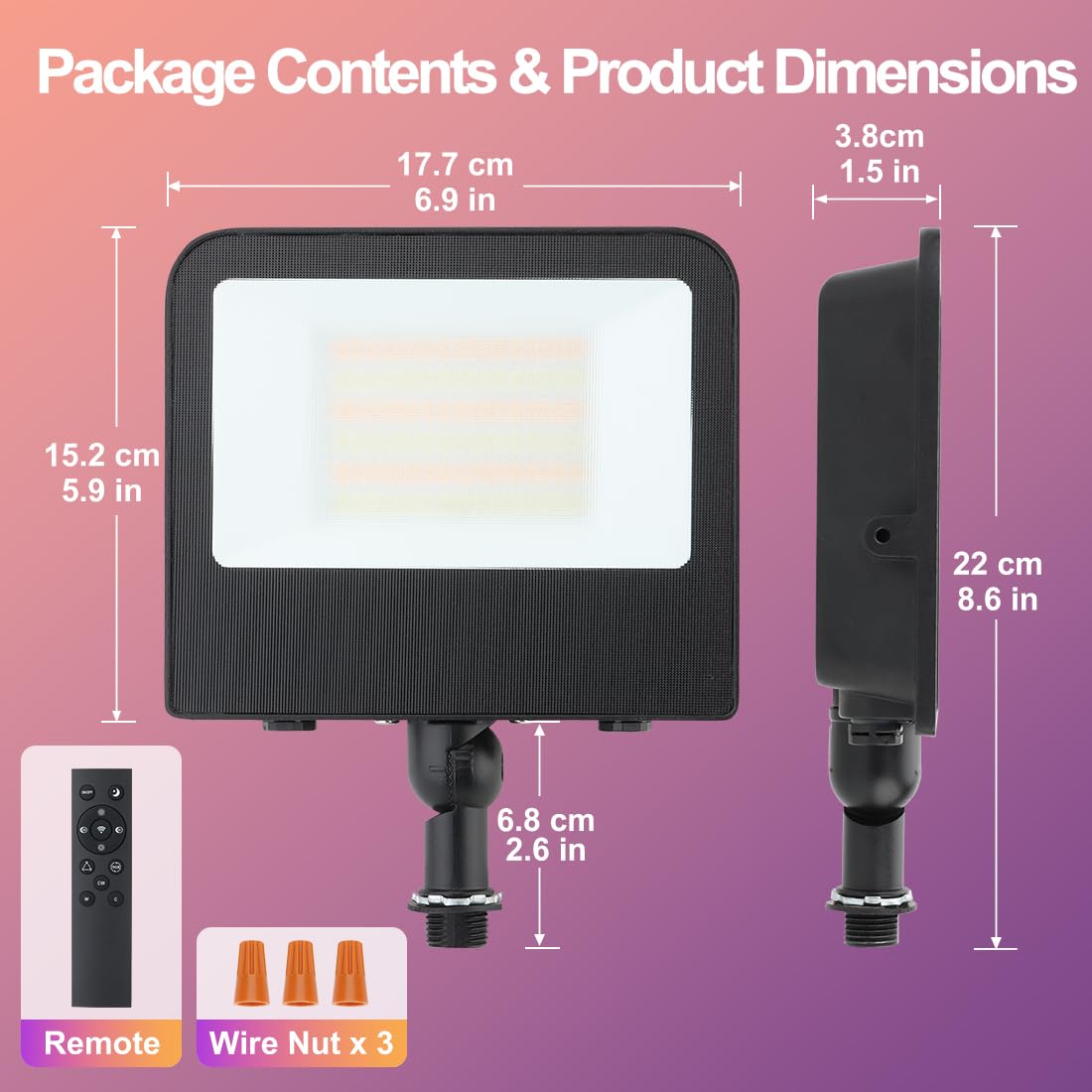 Kadision RGBCW Flood Light - Smart LED Lighting -6 Kadision RGBCW Flood Light - Smart LED Lighting -6