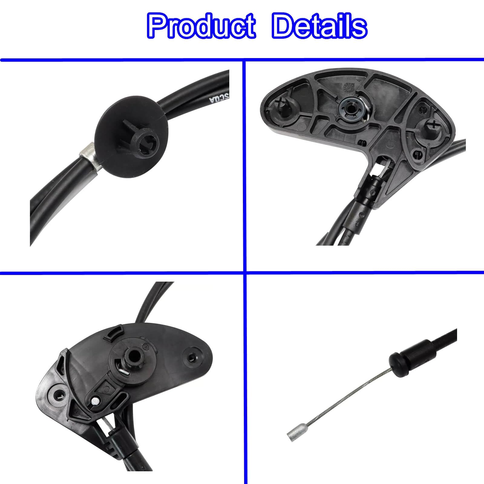 Amazon.com: Hood Release Cable Assembly CV6Z16916A,Fit for Ford