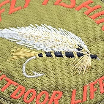 Amazon | ワッペン フライフィッシング アウトドアライフ(ルアー/釣り