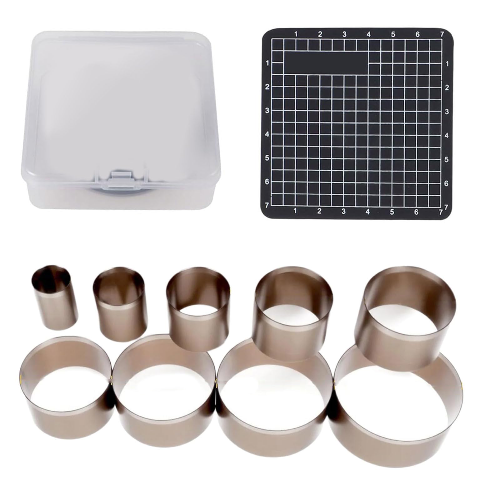Kit professionnel de découpe en cuir de haute précision avec 9 tailles