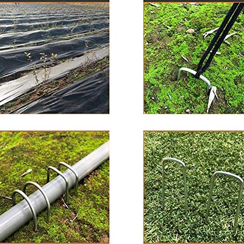 Buy AAGUT Garden Stakes Fence Ground Stake Tent Anchors Yard Metal