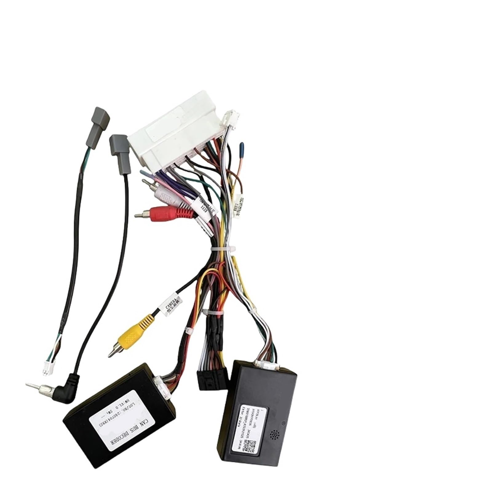 Adaptateur de faisceau de câbles 16 broches for voiture, décodeur, câble d'alimentation for autoradio Android, Compatible Pour Hyundai Staria 2022+